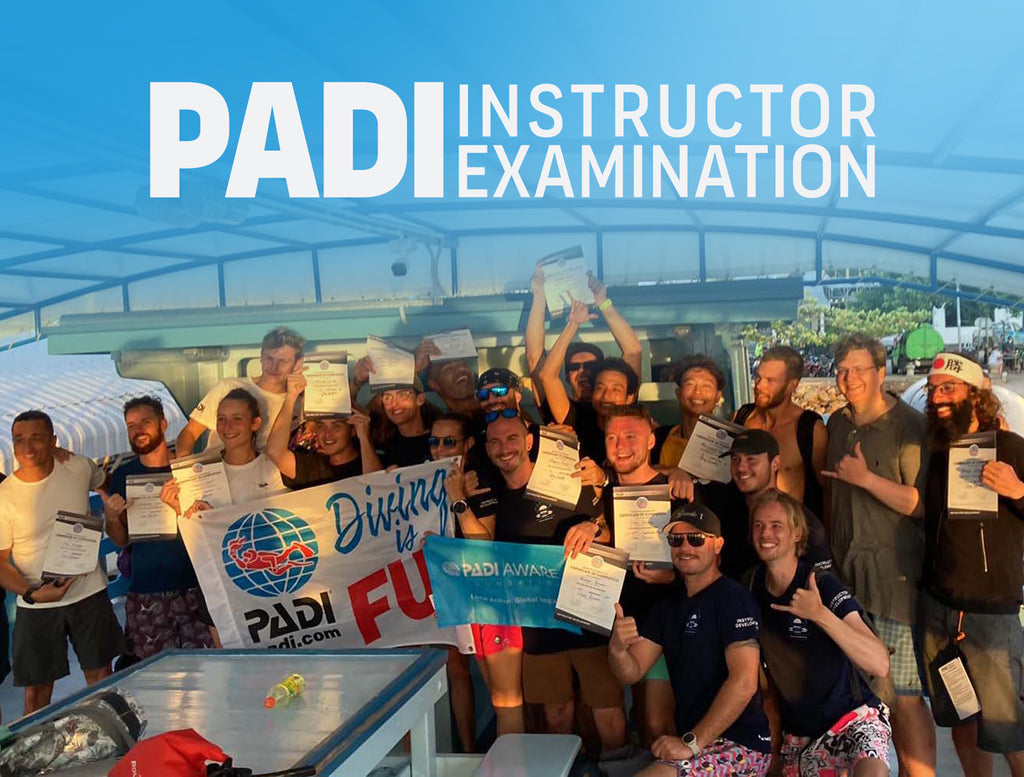What is the PADI Instructor Examination (IE)?
