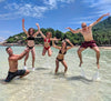Happy peeps on Koh Tao Beach