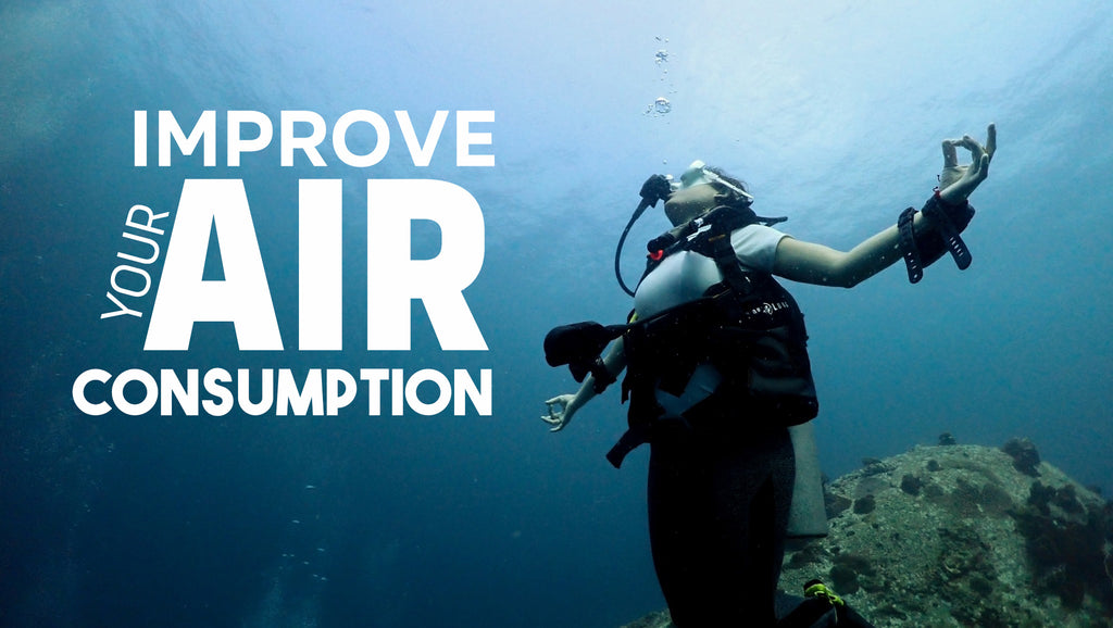 Como melhorar o seu consumo de ar no mergulho?