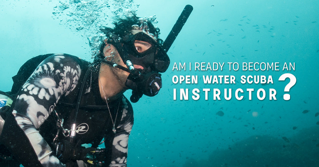 Su viaje para convertirse en instructor de buceo en aguas abiertas