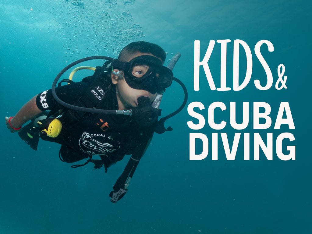 В каком возрасте дети могут изучать подводное плавание?