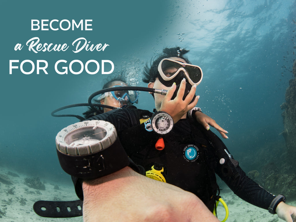Perché ogni subacqueo dovrebbe sforzarsi di diventare un Rescue Diver