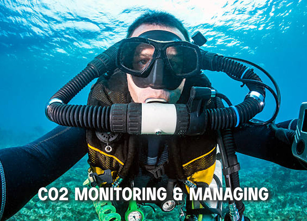 Monitoreo y gestión de CO2 en rebreathers de circuito cerrado