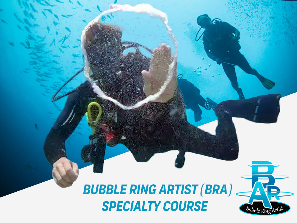 Corso di Specialità The New Bubble Ring Artist (BRA) a Koh Tao, Tailandia