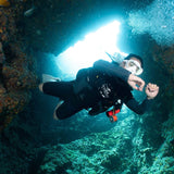 coral-grand-divers-diver-in-a-cavern-in-koh-tao